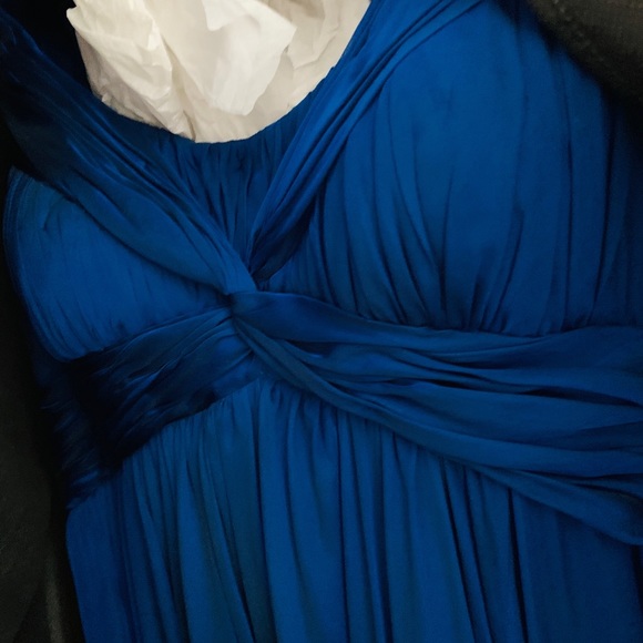 Sapphire Teri Jon by Rickie Freeman formal gown - Picture 5 of 9